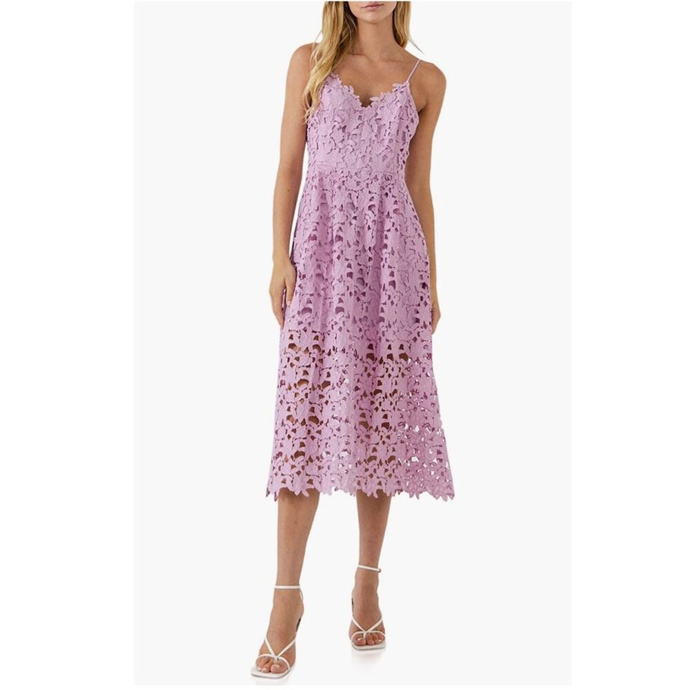 ASTR Lace Midi Dress Size XS $95